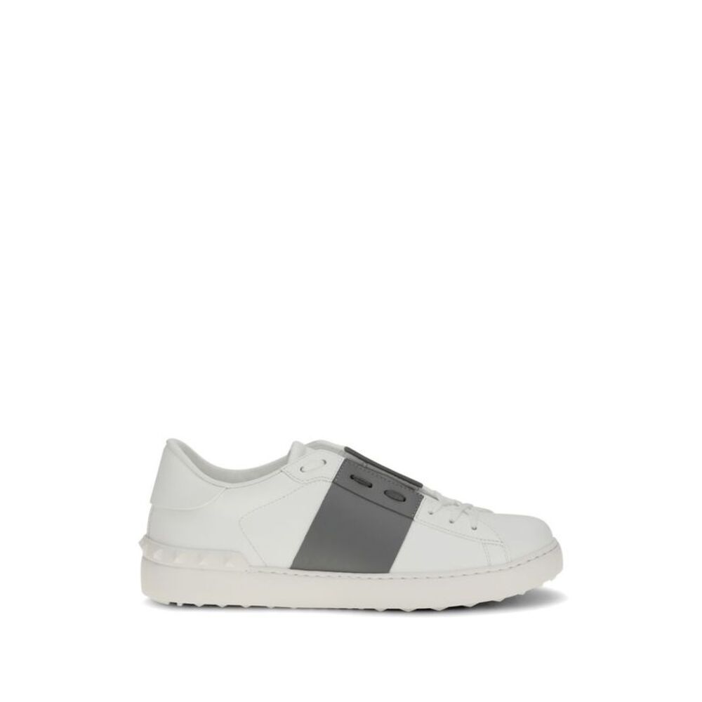 Valentino Garavani Men Open Leather Sneakers